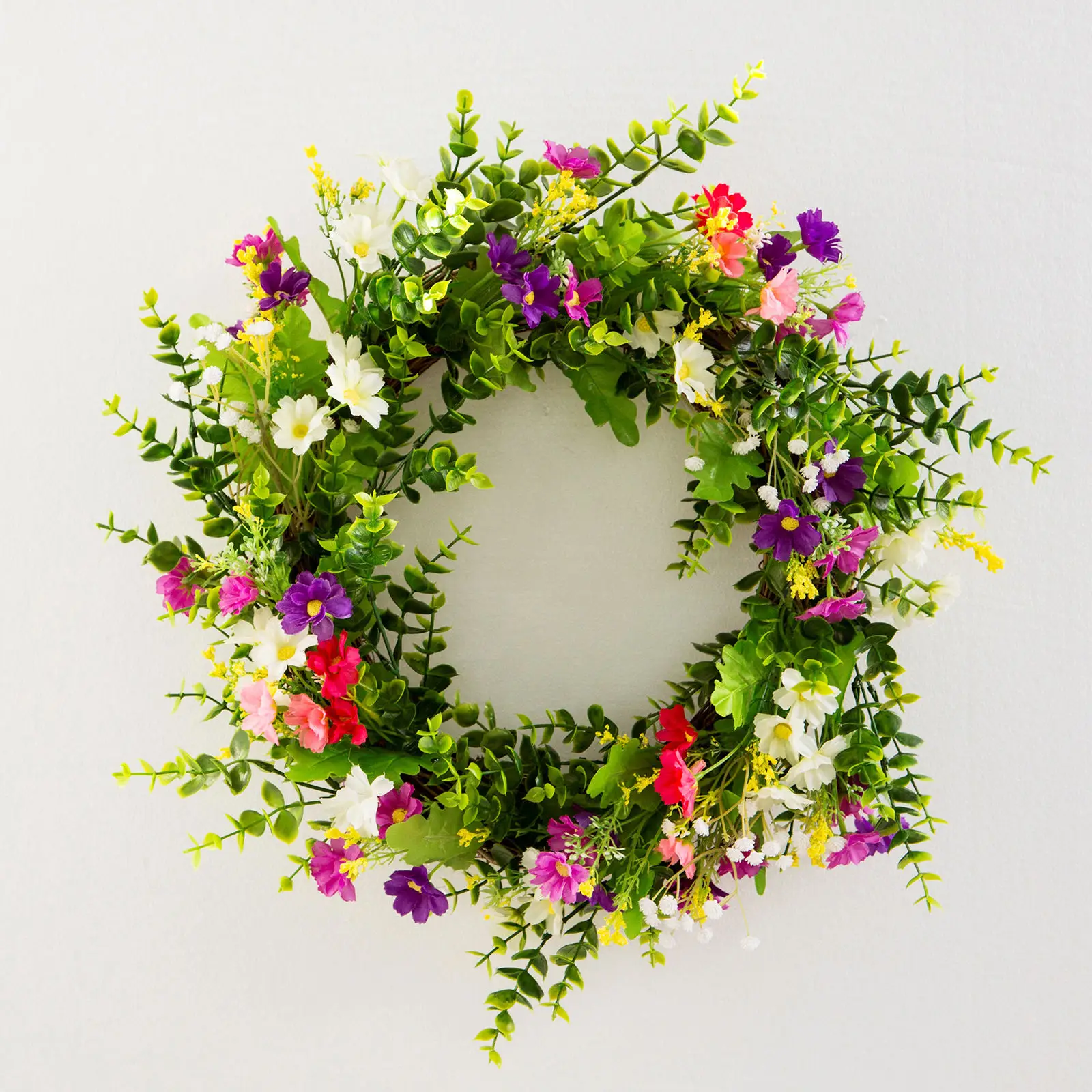 

Eucalyptus Flowers Wreath Decoration Garland Wedding Party Home Party
