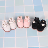 ob11 baby shoes 18 1 12bjd girl head ddf body9 cute suede rabbit boots gsc shoes obitsu11 baby clothes doll accessories