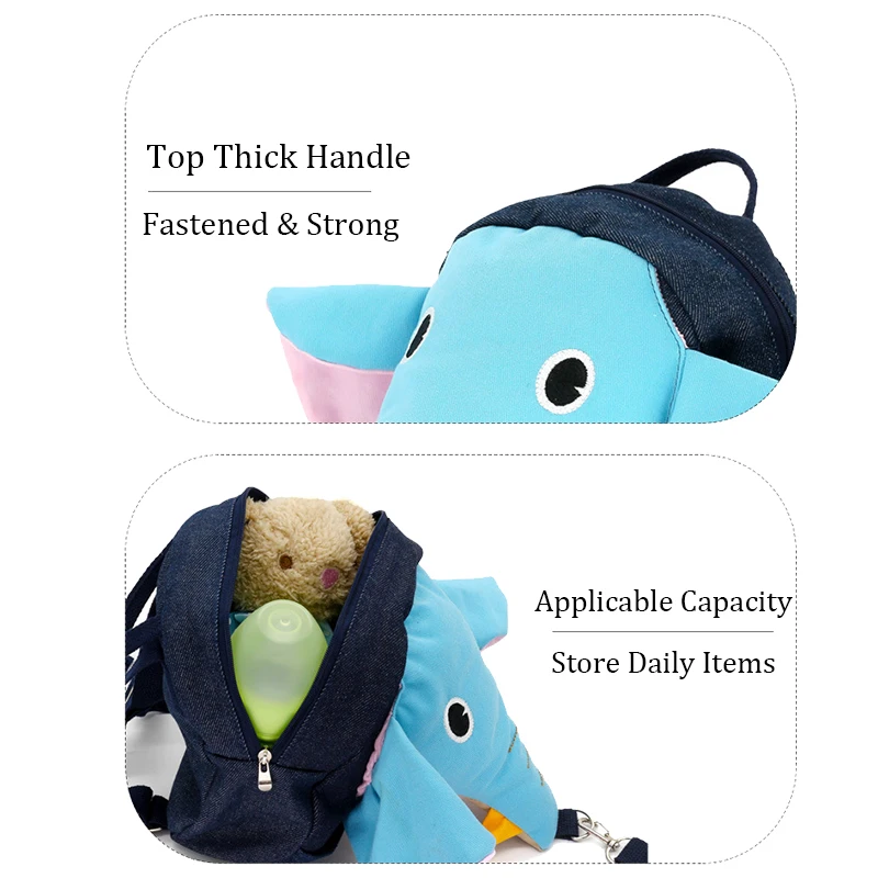 Милый мультяшный Детский рюкзак с защитой от потери Детская безопасность