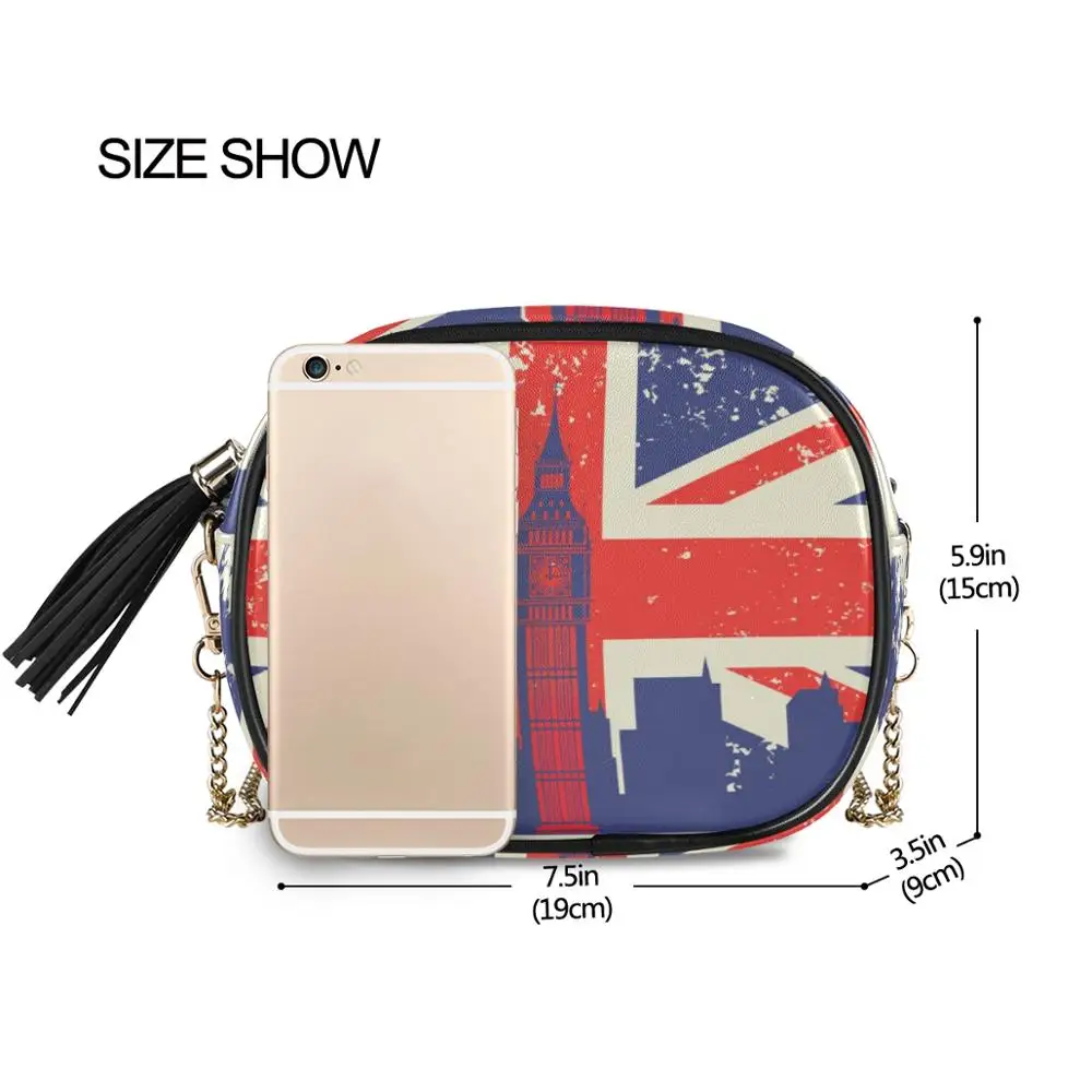 Модные сумки для женщин сумка через плечо на с флагом дизайнерская маленькая 2020