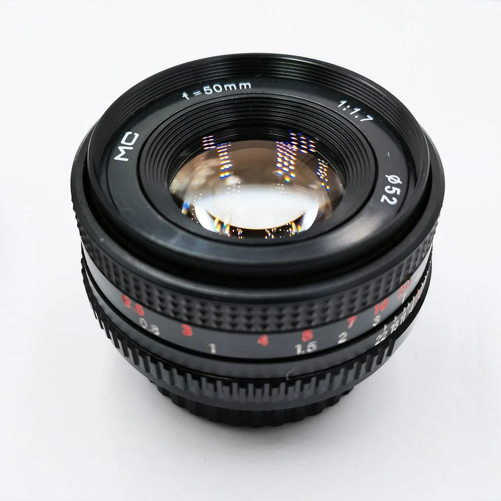 Объектив с большой диафрагмой 50 мм F1.7 Стандартный правый полный каркас