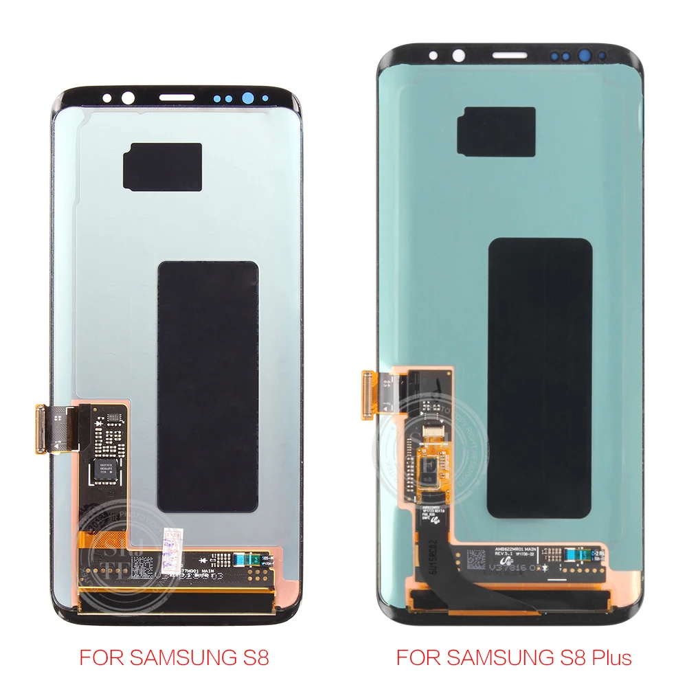 Гарантия AMOLED дисплей для SAMSUNG Galaxy S8 экран Замена ЖК сенсорный дигитайзер сборка S8 Plus ЖК G950 G950F G955 G955F