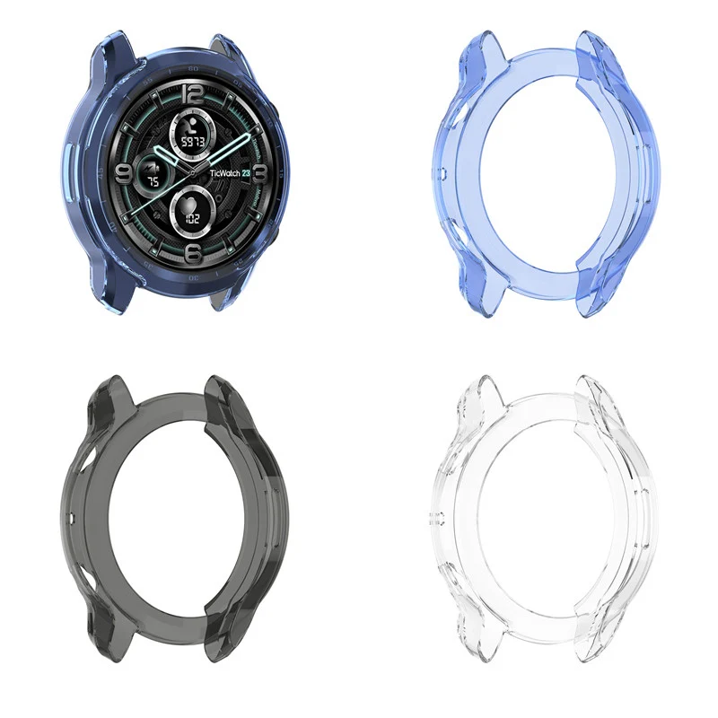 Полый защитный чехол из ТПУ для часов Ticwatch Pro3/Pro3 Lite Watch 2021 Новинка | Электроника
