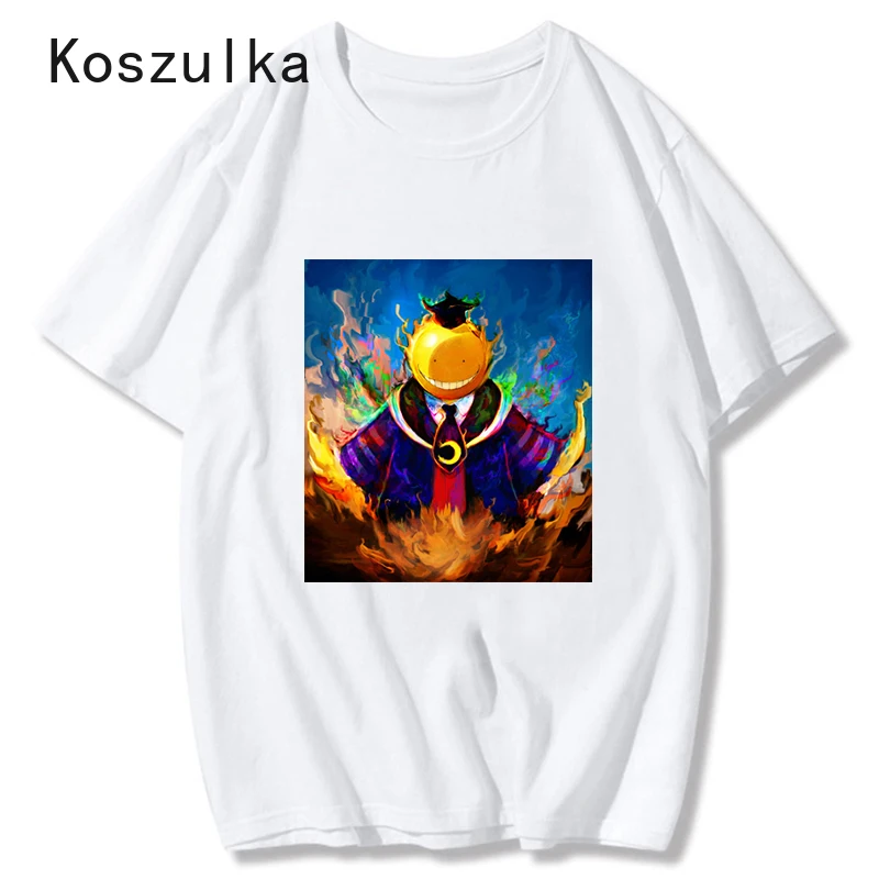 

Assassination Classroom tshirt clothes women couple white korean t shirt casual harajuku kawaii summer top tshirt white t shirt