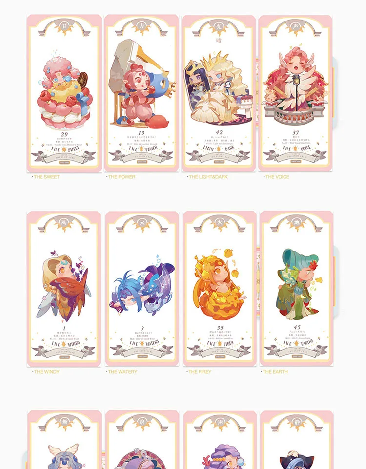 Аниме Cardcaptor Card Captor Sakura Clow карты Косплей карты Таро Игровой Набор для покера сувенир подарок