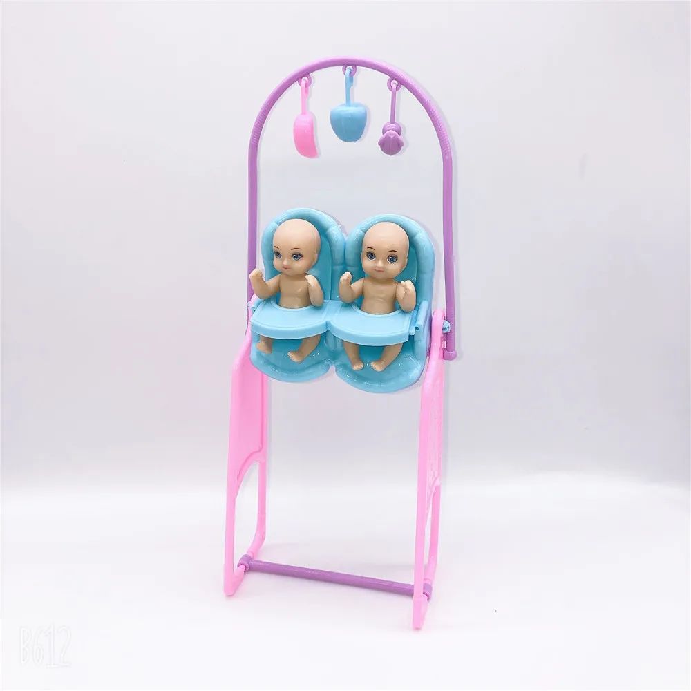 Новинка 2020 г. Смешанная кукольная пластиковая мебель мини игрушка обеденный стул