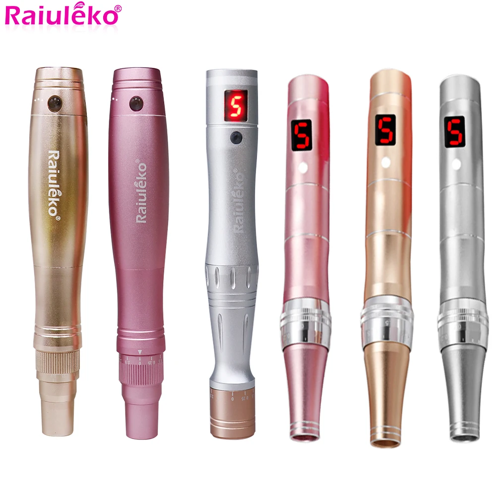 

Microneedling Pen Ultima Derma Auto Micro Needling Pen Needle Cartridge NeedleTips Exfoliate Electric Micro Rolling Derma Tools