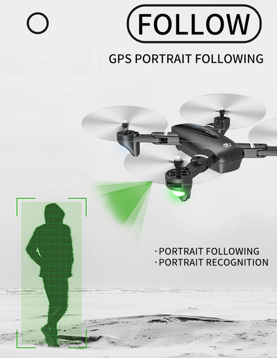 S167 gps Дрон 4K 5G wifi 1080P FPV камера дроны gps следуем за мной высота держать широкоугольный Квадрокоптер с камерой складной Радиоуправляемый Дрон