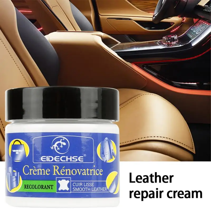 

Auto Car Sofa Leather Holes Scratch Cracks Rips Leather Kit Repair Restoration Liquid Car Vinyl Cream Leather