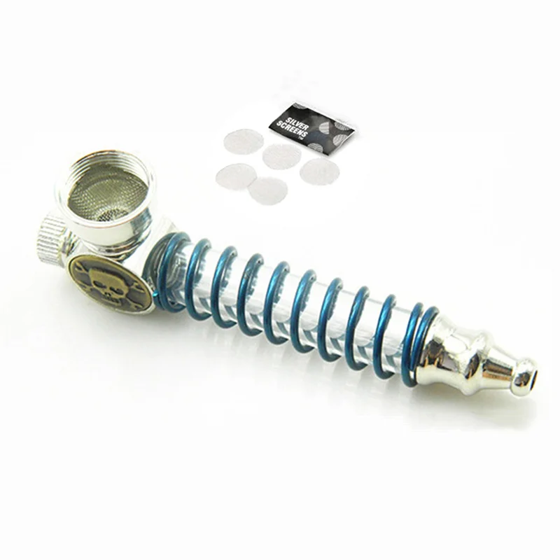 Портативные табачные трубки с экранами креативный цветной мигающий