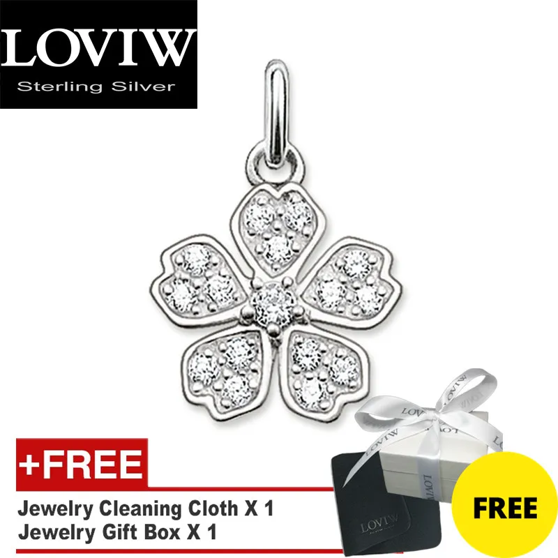 Подвесной орнамент Маленькое платье с цветочным узором модные 925 стерлингового