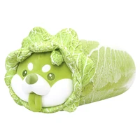 vegetable cabbage dog pillow plush toys stuffed animal doll creative birthday gift girl bed cushion sleeping doll kawaii plushie