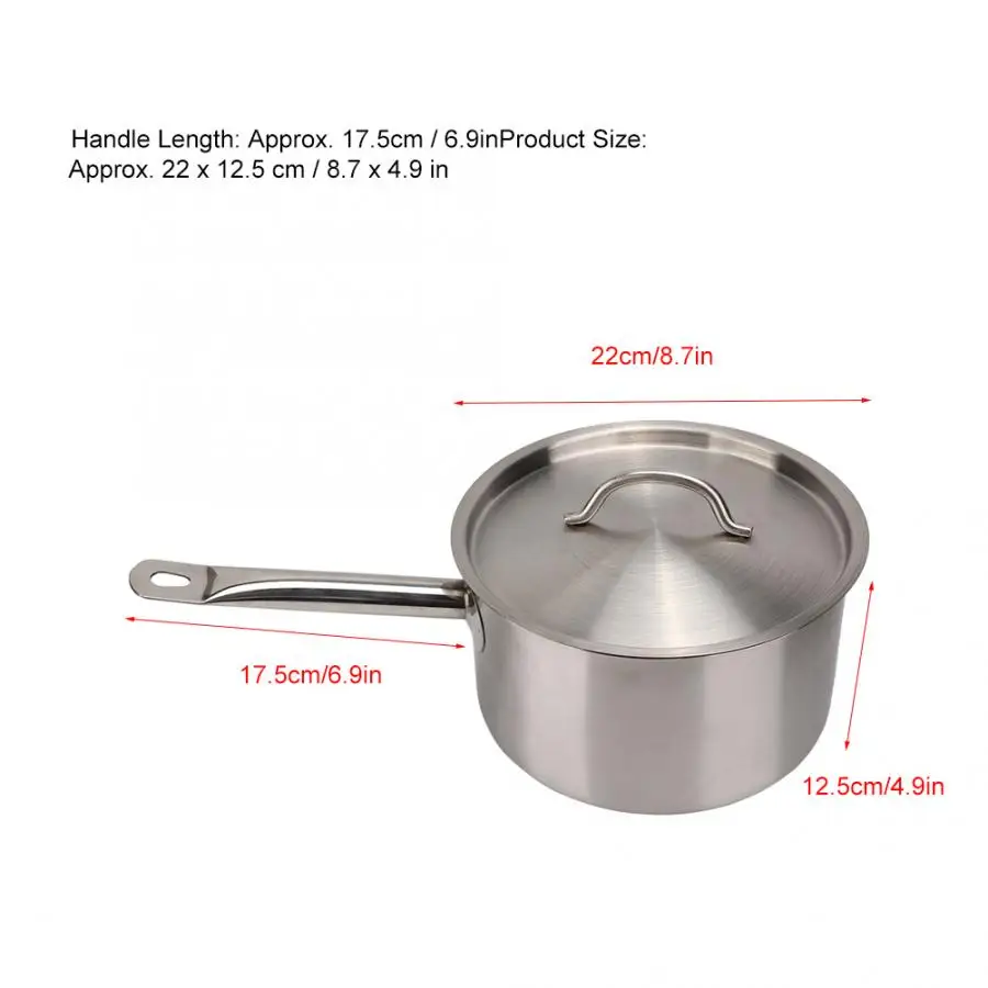 Суповые кастрюли из нержавеющей стали композитная Нижняя кастрюля для