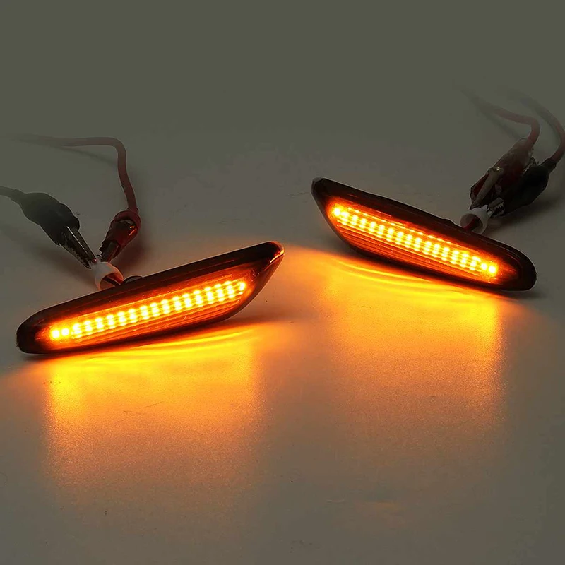 

ABS Turn signal light PMMA Lamp LED 11.5* 5*2.7cm For BMW E82 E88 E60 E61