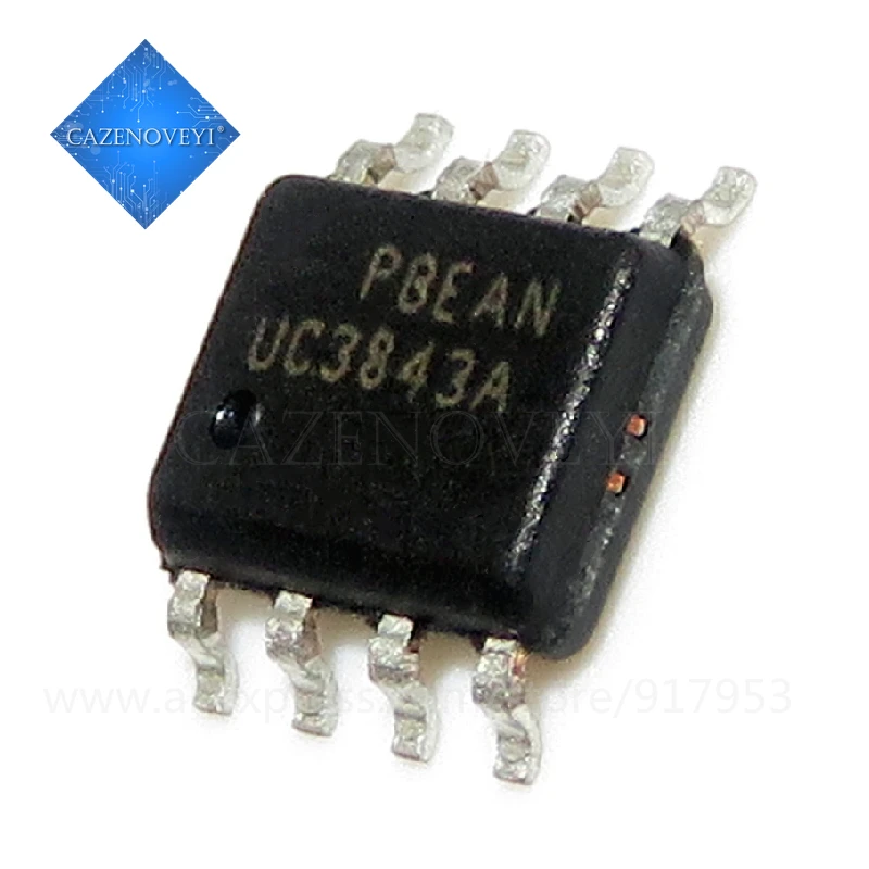 10 шт./лот UC3843BD1R2G UC3843 3843B UC3843A 3843A SOP 8|Интегральные схемы| |