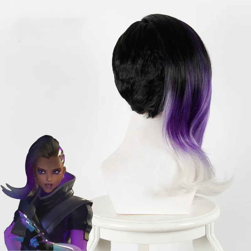 Термостойкие синтетические волосы Sombra OW Game аксессуары для косплея реквизит
