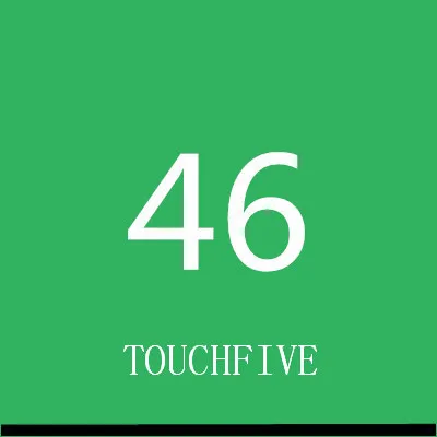 TOUCHFIVE 168 цветов одиночные художественные маркеры Кисть ручка эскиз на спиртовой основе маркеры двойная головка манга ручки для рисования товары для рукоделия - Цвет: 46-vivid green