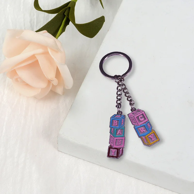 Мелани Мартинез Горячая тема блоки логотип металлический брелок цепочка