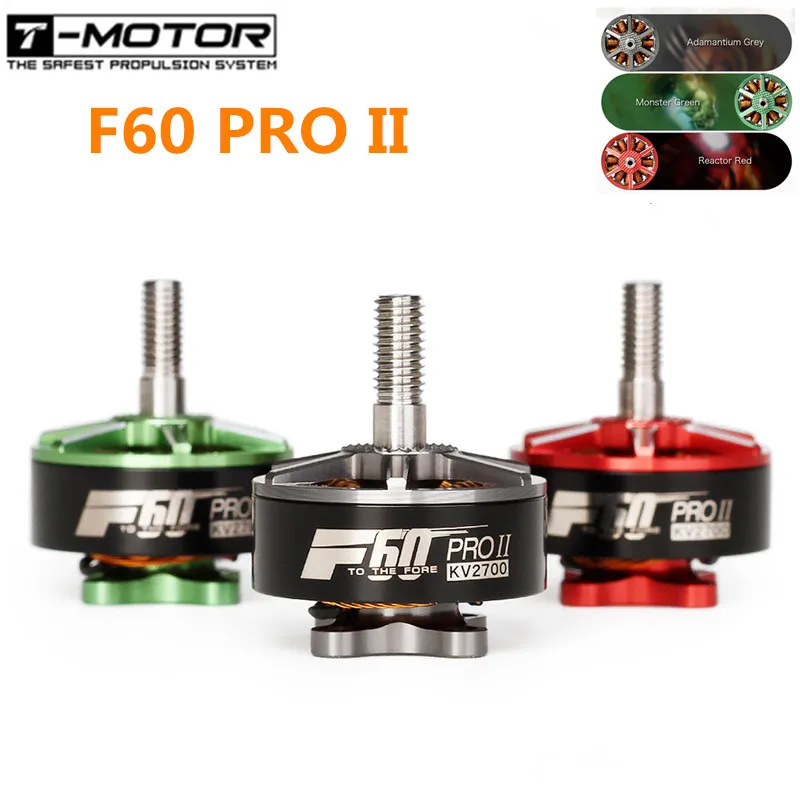 Оригинальный T motor F60pro II F60 PRO F60PROII 2207 2350KV 2500kv бесщеточный мотор POPO для FPV гоночного