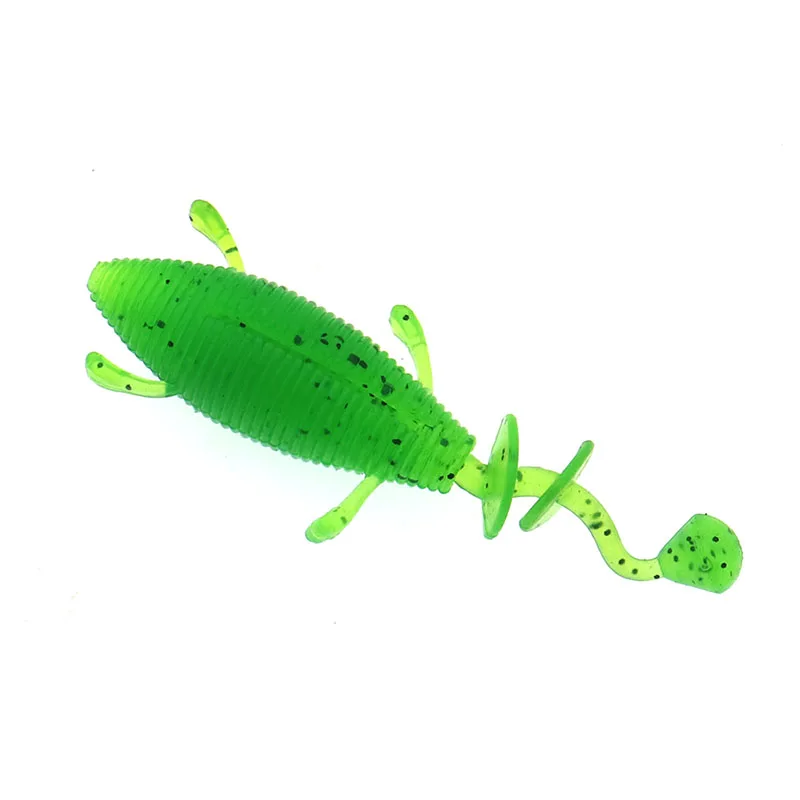 HISTOLURE 3pcs/bag Ephemera 95mm 11g Fishing Lure Soft TPR Silicone Baits Snakehead Fish Artificial Bait Tackle | Спорт и
