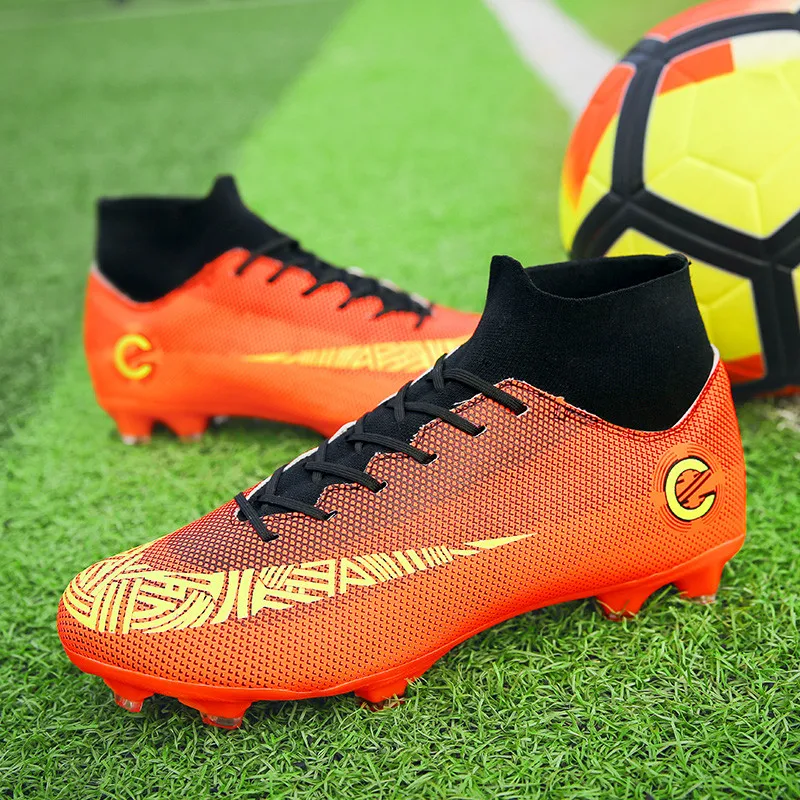 Новейшие мужские футбольные бутсы Superfly XIII Elite 360 CR7 neymar тренировочный носок
