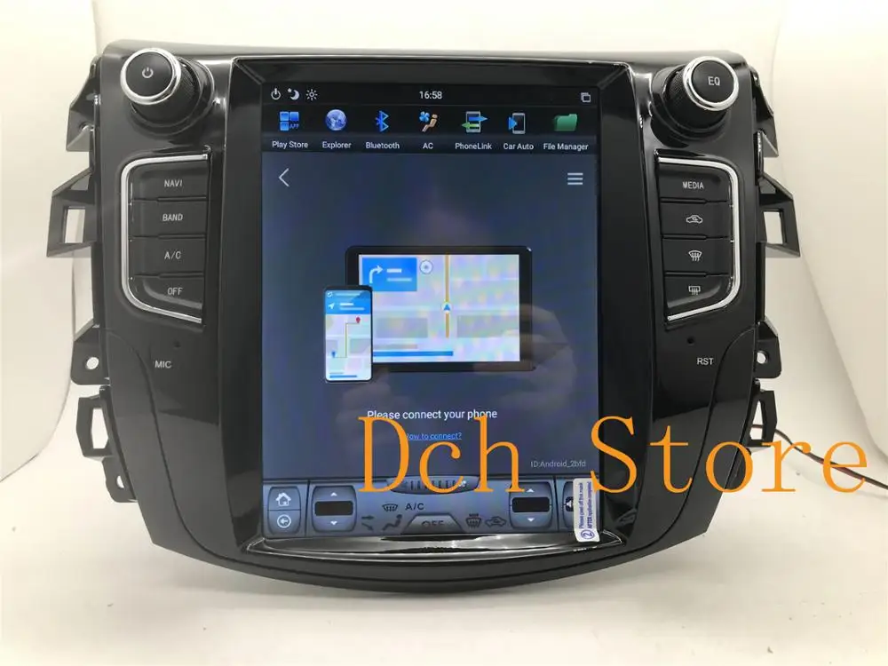 10 4 ''вертикальный экран Tesla Style Android 9 0 автомобильный DVD GPS Навигатор Радио для