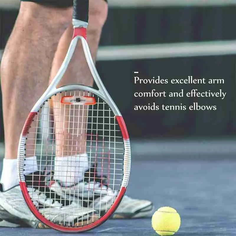 

Silicone Long Tennis Racquet Racket Shock Absorber Vibration Dampener Shockproof Damper Replacement Reduce Racquet Accessories