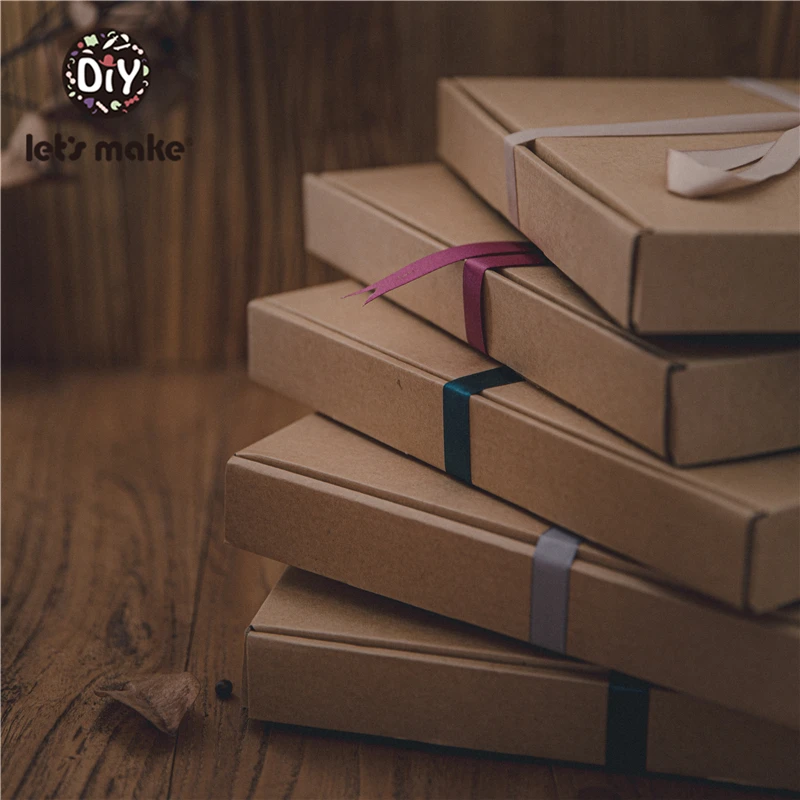 Let's Make детская деревянная погремушка 5 шт. 4-6 месяцев обучающее кольцо капок