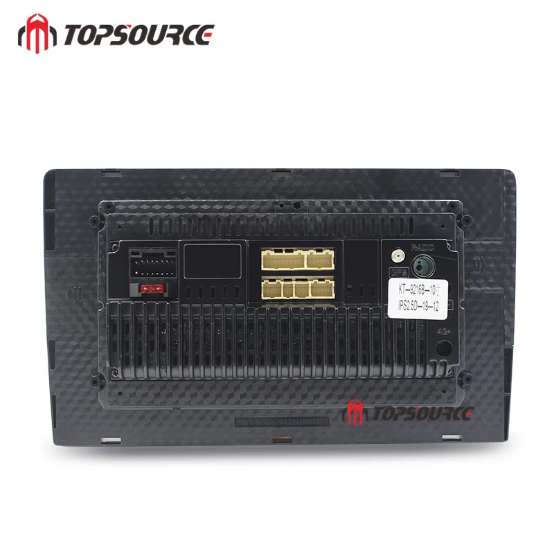 Автомагнитола TOPSOURCE 2 DIN мультимедийный плеер на Android с 10 &quotэкраном GPS Wi-Fi USB FM радио