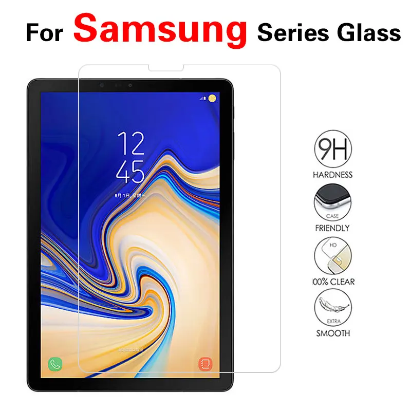 

Tempered Glass Film For Samsung Tab P320 T110 T710 S6 T860 T865 S5e/s5 T720 T725 P350 A2 S4 Tablet Screen Protector Glass