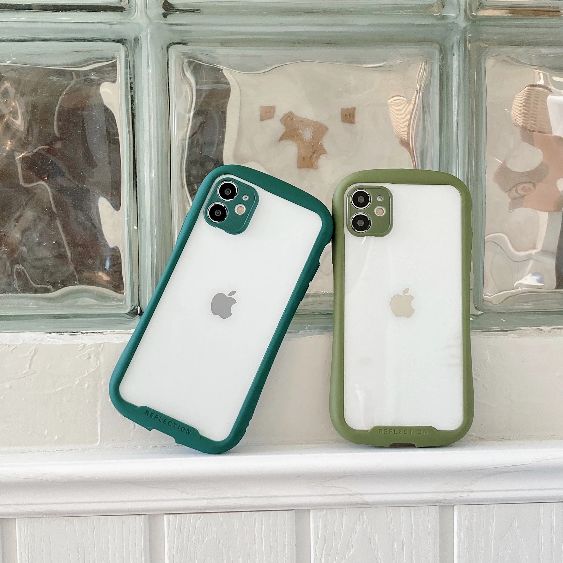 bumper shockproof clear iface case for iphone 12 11 pro anti drop hard back cover case for iphone x xr xs max 7 8 plus se2 capa free global shipping