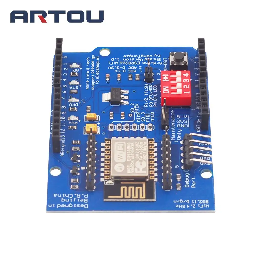ESP8266 ESP 12E UART WIFI Беспроводная плата разработки щит для Arduino схемы модули плат
