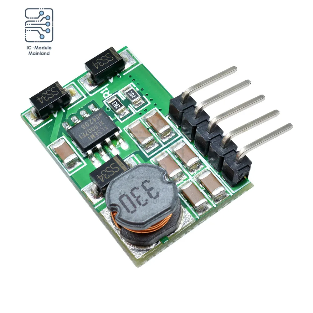 DD1718PA with pins 3-18V turn to positive and negative 5V 6V 9V 12V 15V 24V DC Step Up Boost Converter Power Supply Module