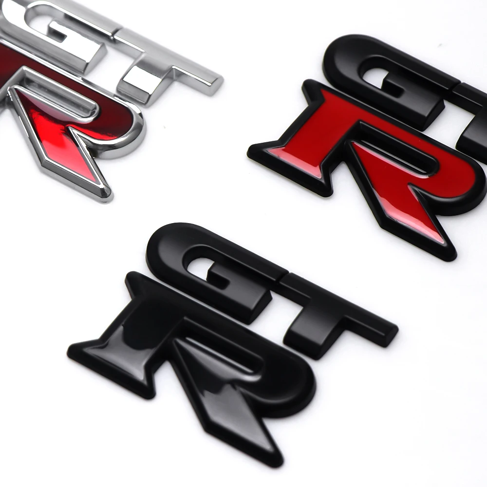 Автомобильный Стайлинг 3D металлический корпус GTR эмблема наклейка Наклейка для