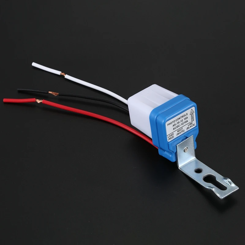 10 шт. авто вкл выкл фотостудия уличный свет переключатель датчика AC/DC 12V 10A |