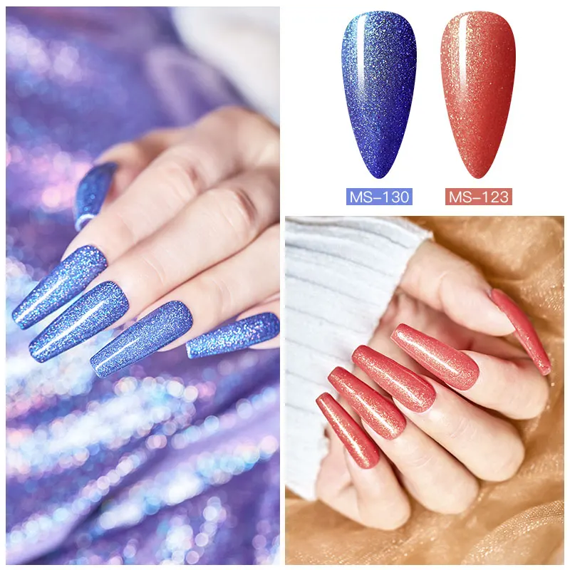 MSRUIOO 5 мл набор для дизайна ногтей с УФ светодиодный сушилка лампы 10 цветов