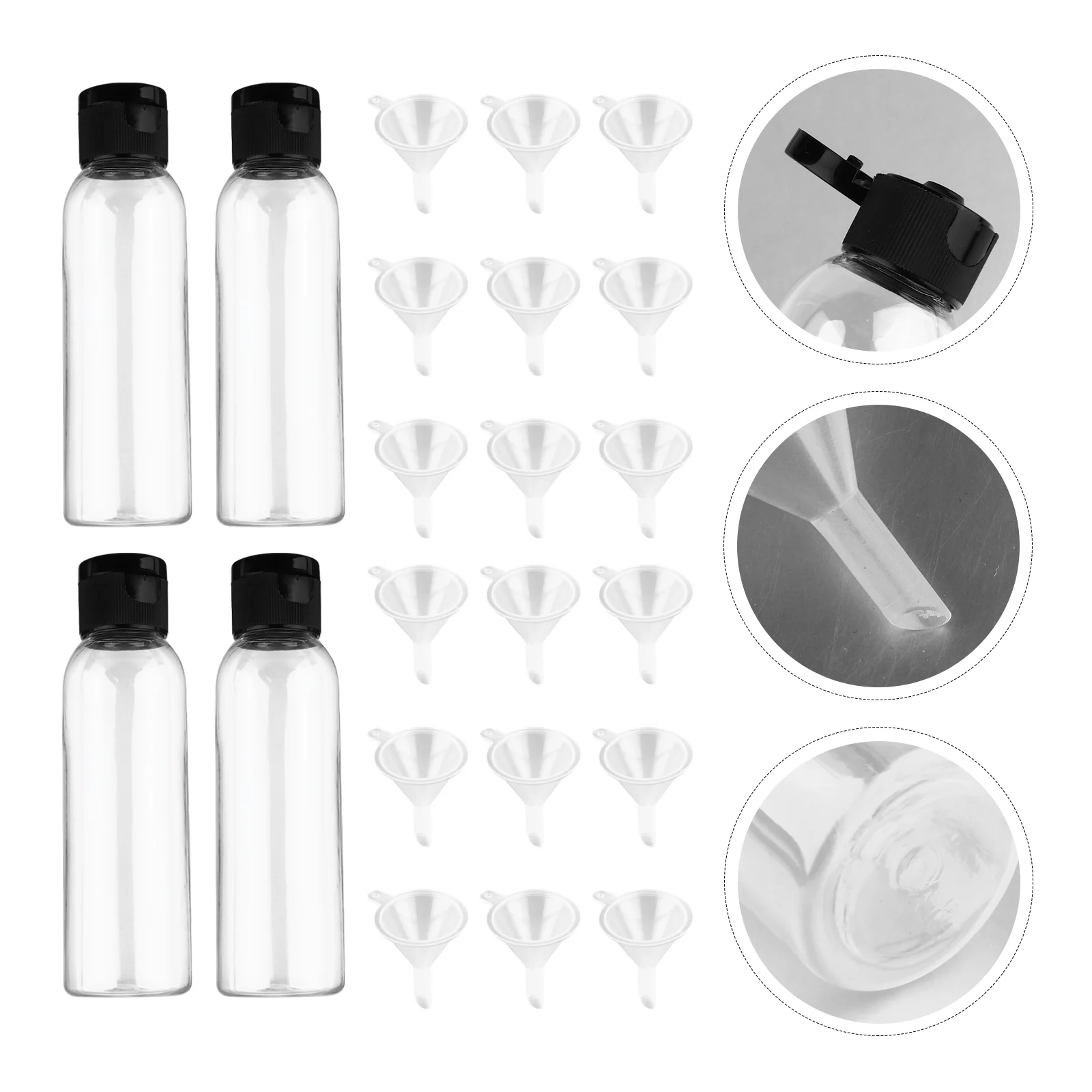 

30 шт., многоразовые бутылки для косметических принадлежностей