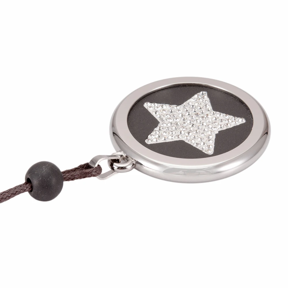 Wollet ювелирные изделия вулкан отрицательных ионов кулон из нержавеющей стали для