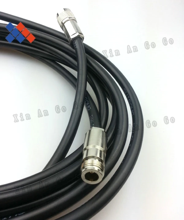 

High quality N male plug to N female jack extension pigtail cable with 2m LMR400 7D-FB cable