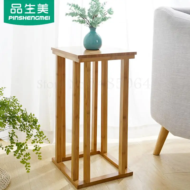 Стеллаж для цветов японский высокий цветочный стол гостиной балкона подставка