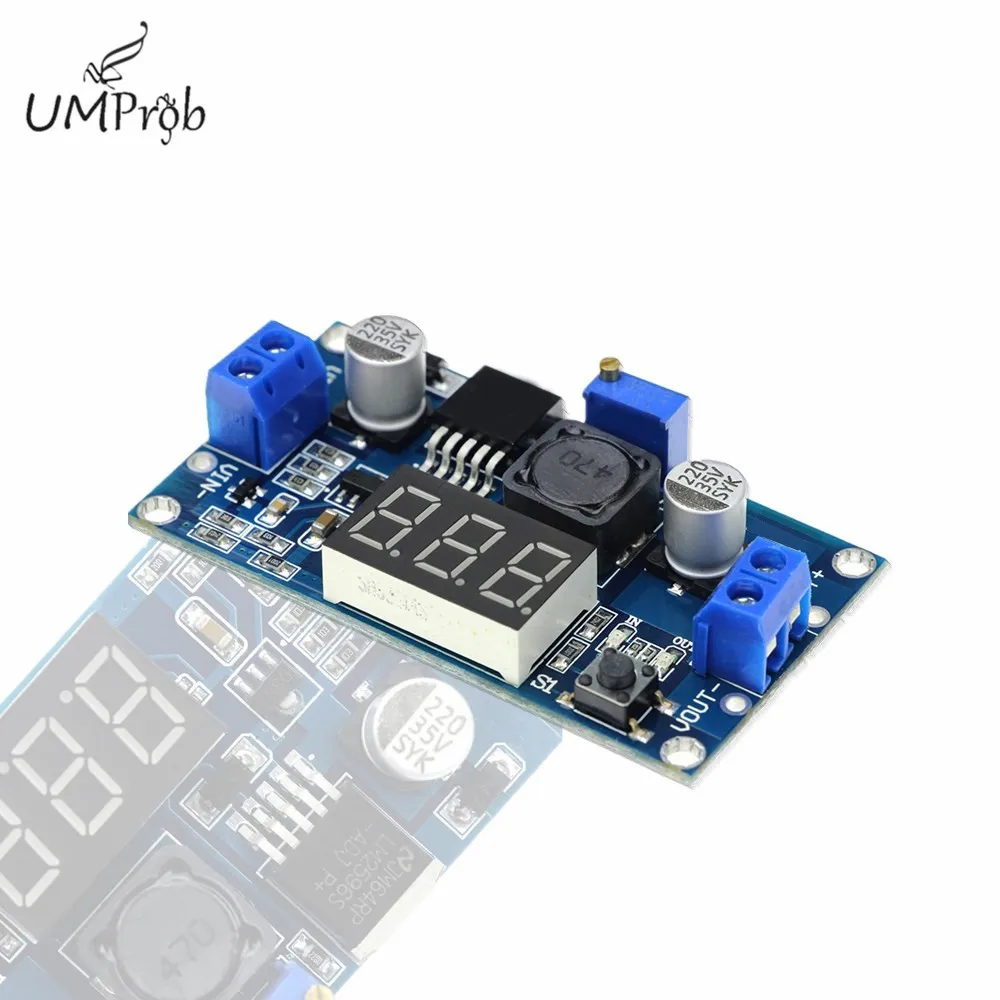 LM2596 DC понижающий модуль LM2596S 4 0 ~ 40V до 1 25 37V Регулируемый регулятор напряжения со