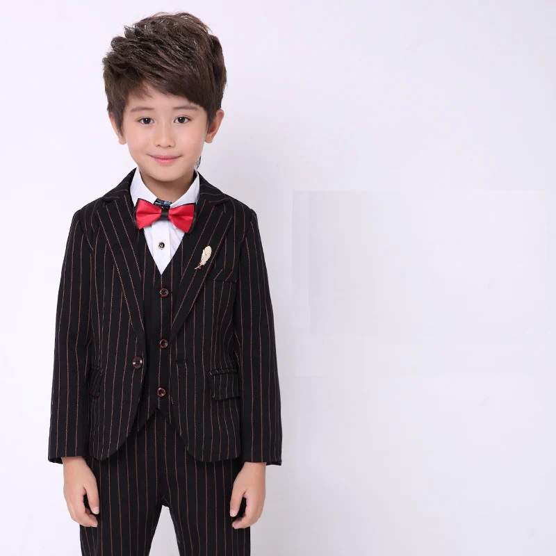 Детский костюм для мальчика свадебное платье смокинг подходящий женского