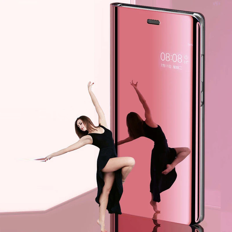 Чехол с откидной крышкой для смартфона зеркальный чехол Samsung galaxy S7 Edge S 7 S7edge