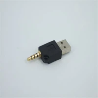 3 5mm male aux audio plug jack to usb 2 0 female converter cable cord