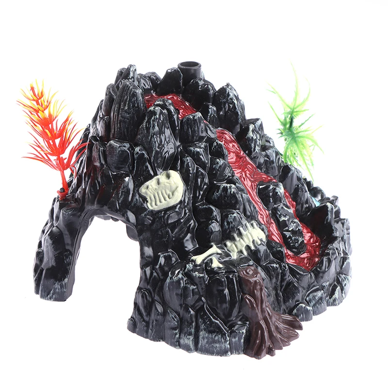 

Spray Volcano Model With Light Simulation Scene Experiment Action Toy Figure Kids Toys For Boys Educational Toys For Children