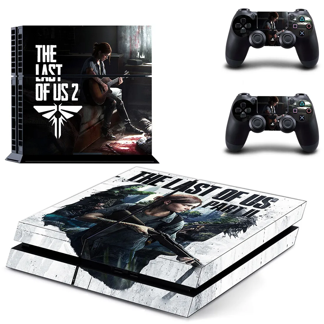 The Last of Us PS4 Stickers Play station 4 Skin Sticker Decals Cover For PlayStation 4 PS4 Console & Controller Skins Vinyl