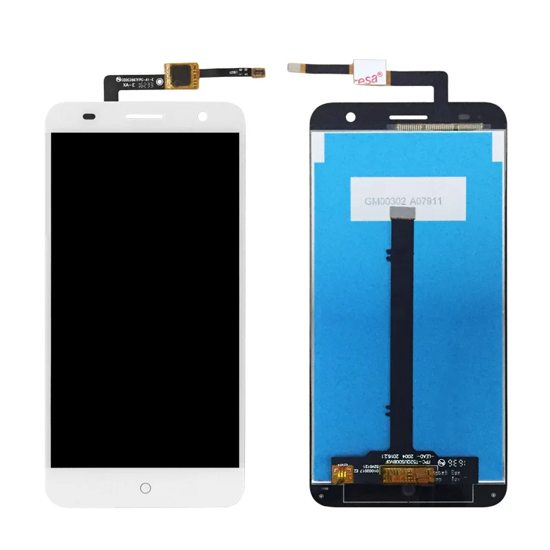 5 2 &quotдля ZTE Blade V7 ЖК-дисплей + сенсорный экран дигитайзер для ЖК сборка с рамкой