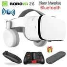 Новинка 2019, очки виртуальной реальности Bobo vr Z6, беспроводные наушники виртуальной реальности с Bluetooth, Очки виртуальной реальности на Android и IOS, Очки виртуальной реальности 3D, картонные очки