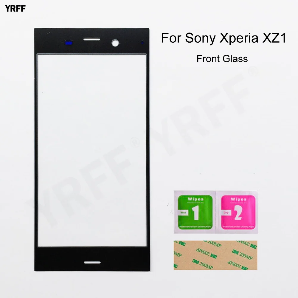 

For Sony Xperia XZ1 Front Outer Glass Screen Panel 5.2'' (No LCD Touch Screen) F8341 F8342 G8343 SOV36 SO-01K G8341 G8342 Parts