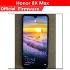 Сотовый телефон Honor 8X Max, 4G LTE, Android 8,1, FHD экран 7,12 дюйма, 2 камеры 16 Мп, 6 ГБ ОЗУ 128 Гб ПЗУ, сканер отпечатка пальца